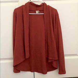 Paper Crane Red Cardigan
